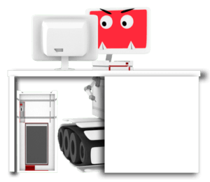 IMG-BrutusWebDesignerathisDesk Brutus the Web Designer