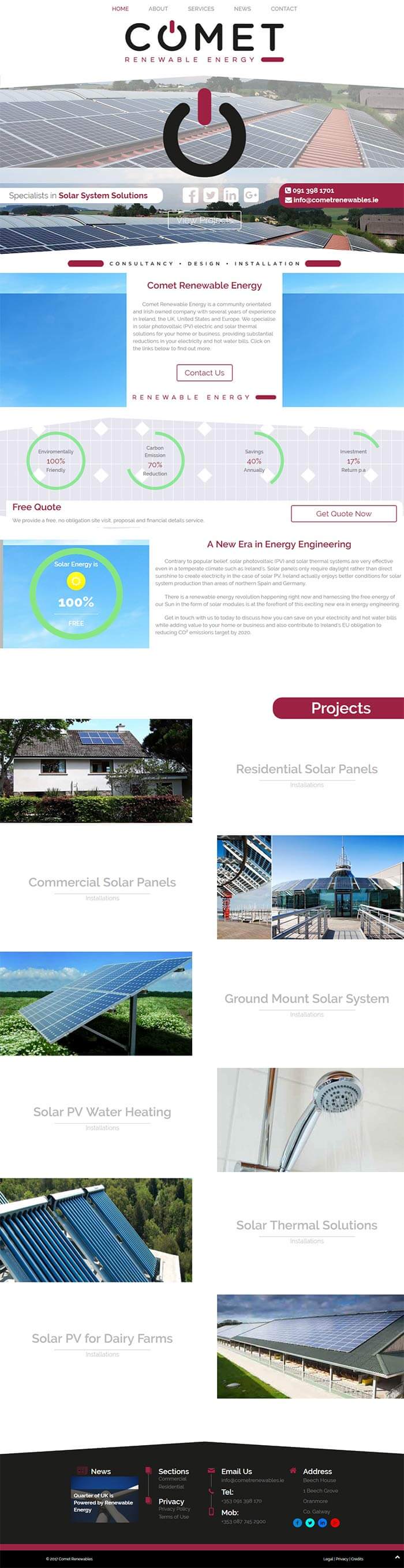 Comet Renewable Energy, Galway